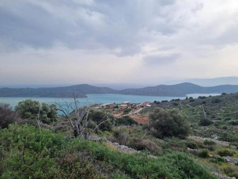 Schisma Eloundas Kreta - Meerblick-Baugrundstück bei Elounda zu verkaufen Grundstück kaufen